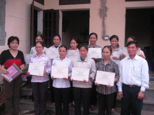 Danh sách các nhóm SXHC PGS tại LN Lương Sơn và Thanh Xuân