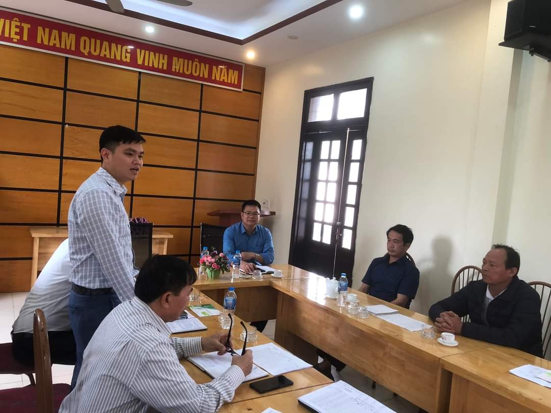 Cuộc họp thường kỳ của liên nhóm hữu cơ Thanh Xuân 2