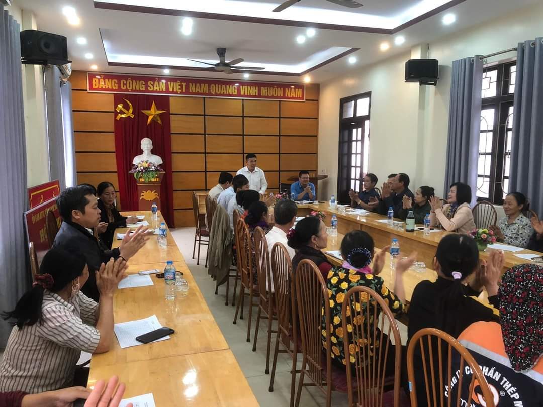 Cuộc họp thường kỳ của liên nhóm hữu cơ Thanh Xuân