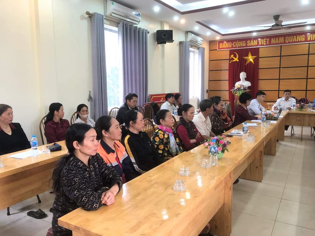 Cuộc họp thường kỳ của liên nhóm hữu cơ Thanh Xuân 5