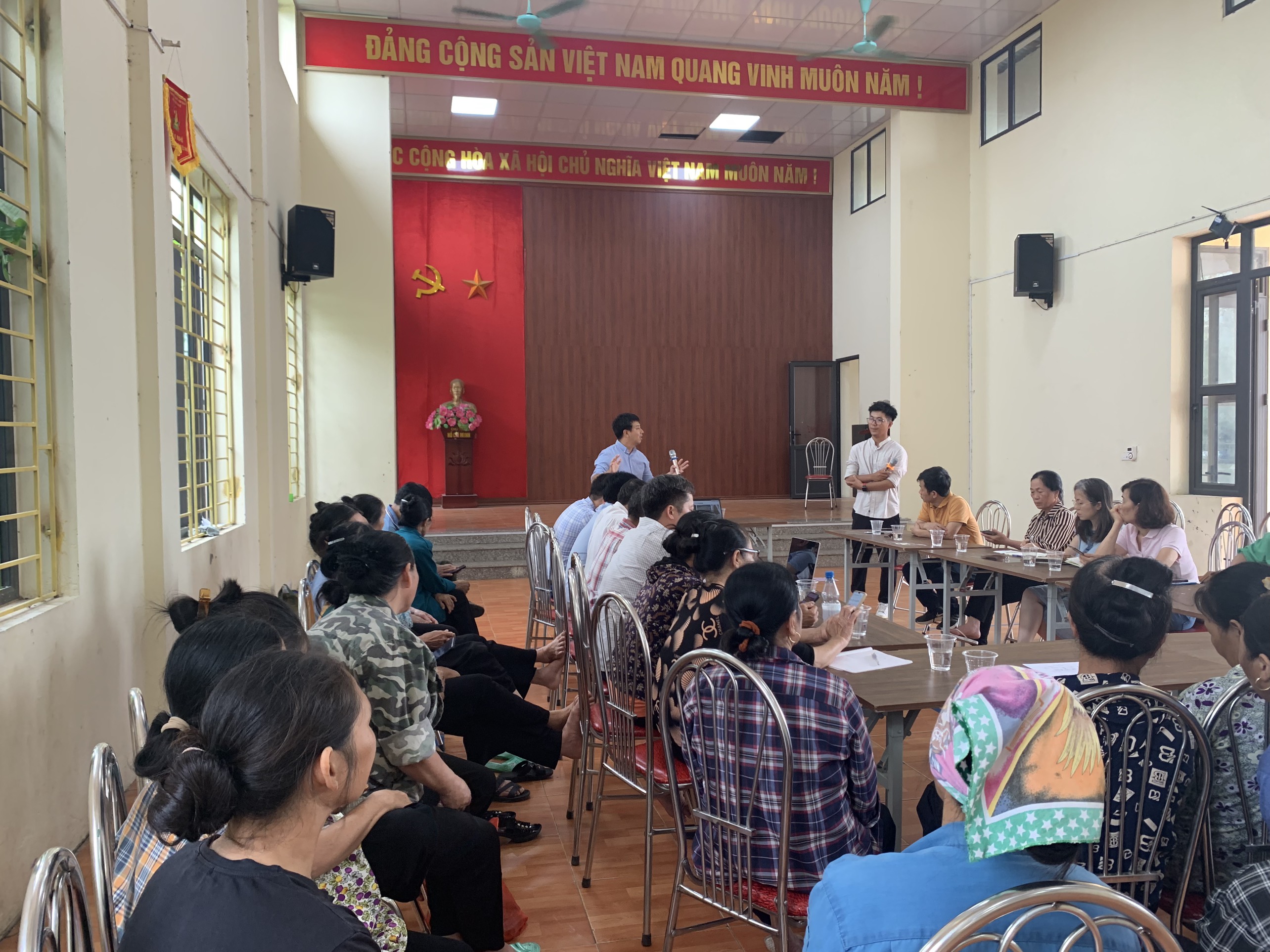 Tập huấn cho nông dân các liên nhóm về Nông nghiệp tự nhiên và hướng dẫn cách ủ phân xanh 23