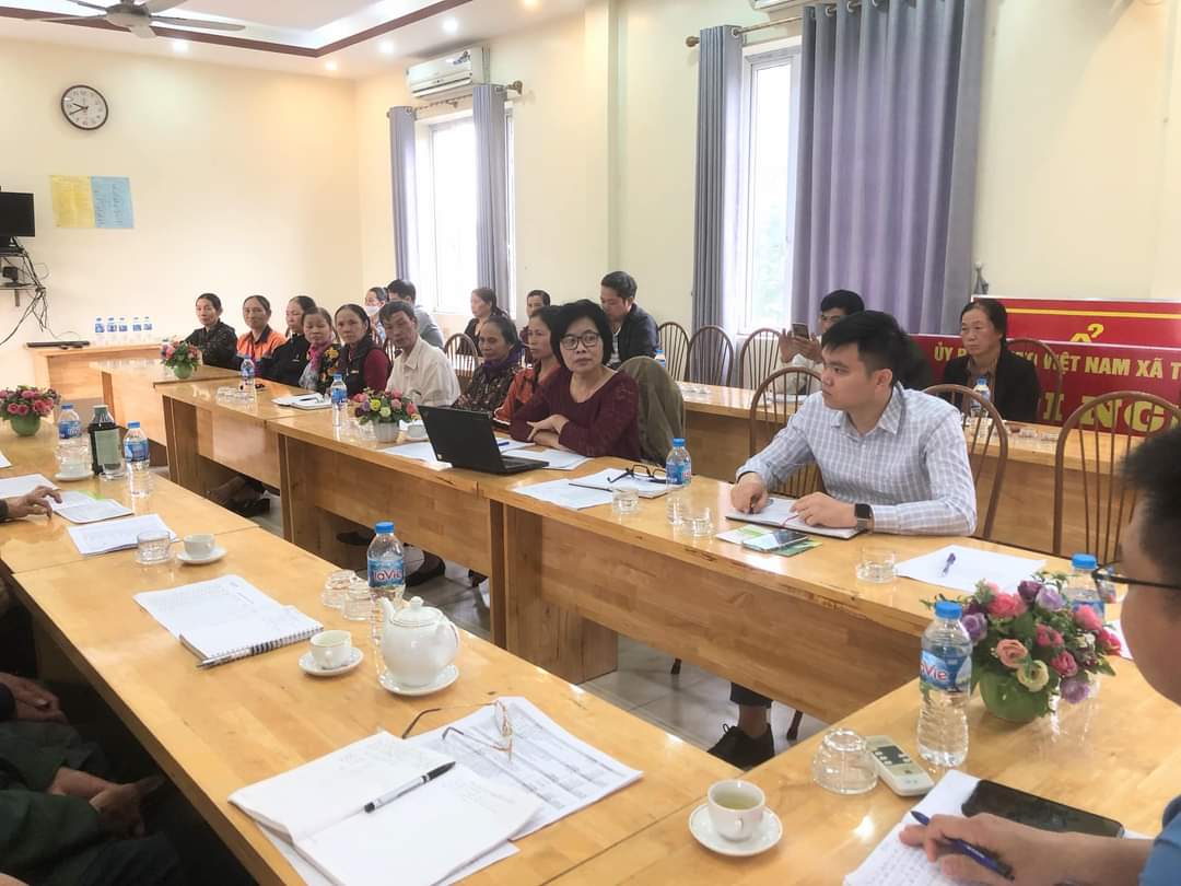 Cuộc họp thường kỳ của liên nhóm hữu cơ Thanh Xuân 7