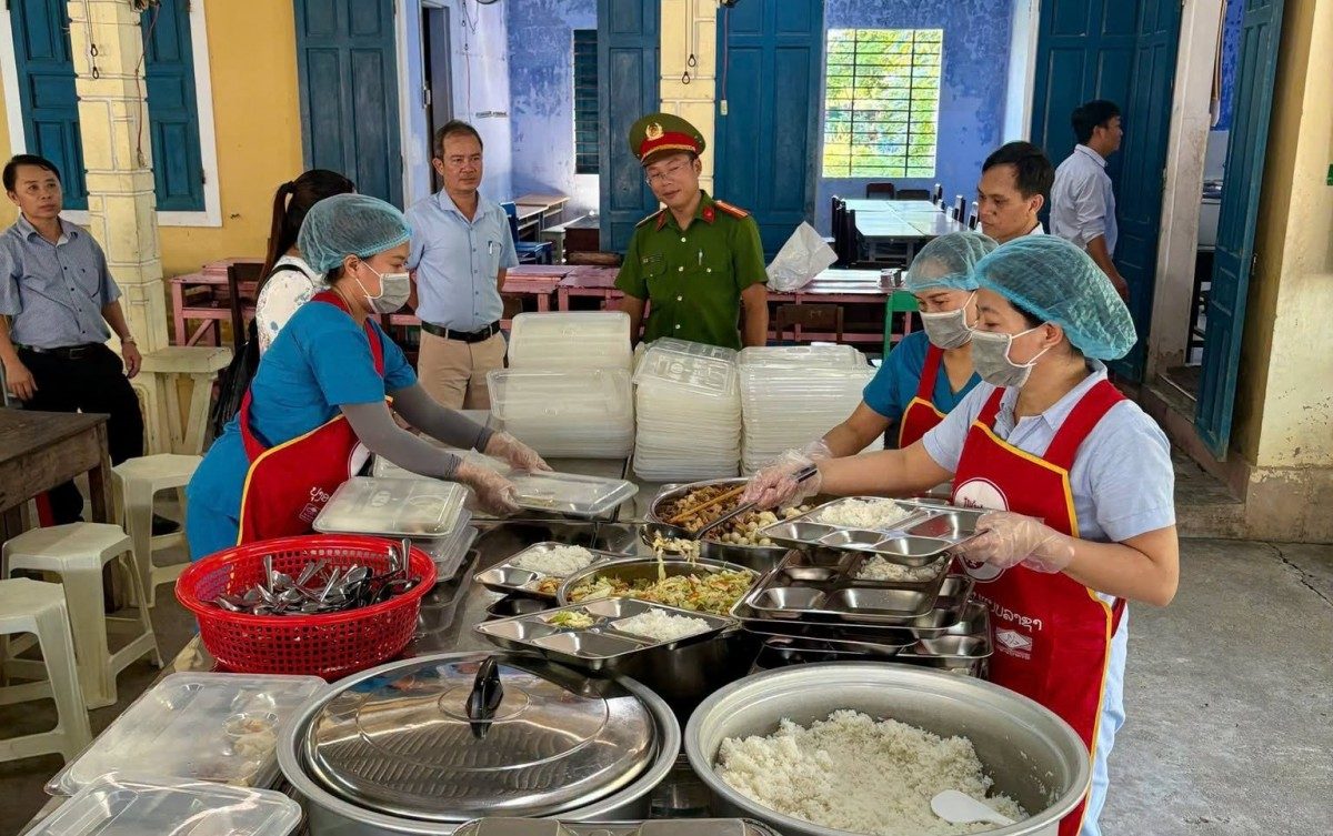 Kiểm tra, rà soát các điều kiện liên quan đến quá trình cung cấp và chế biến thực phẩm