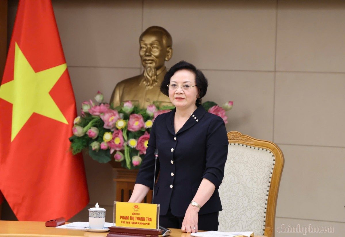 Phó thủ tướng Phạm Thị Thanh Trà - Trưởng Ban Chỉ đạo liên ngành trung ương về an toàn thực phẩm - Ảnh: THU GIANG