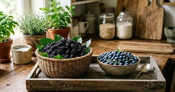 Dâu tằm và việt quất, loại quả nào giàu chất chống oxy hóa và tốt hơn?